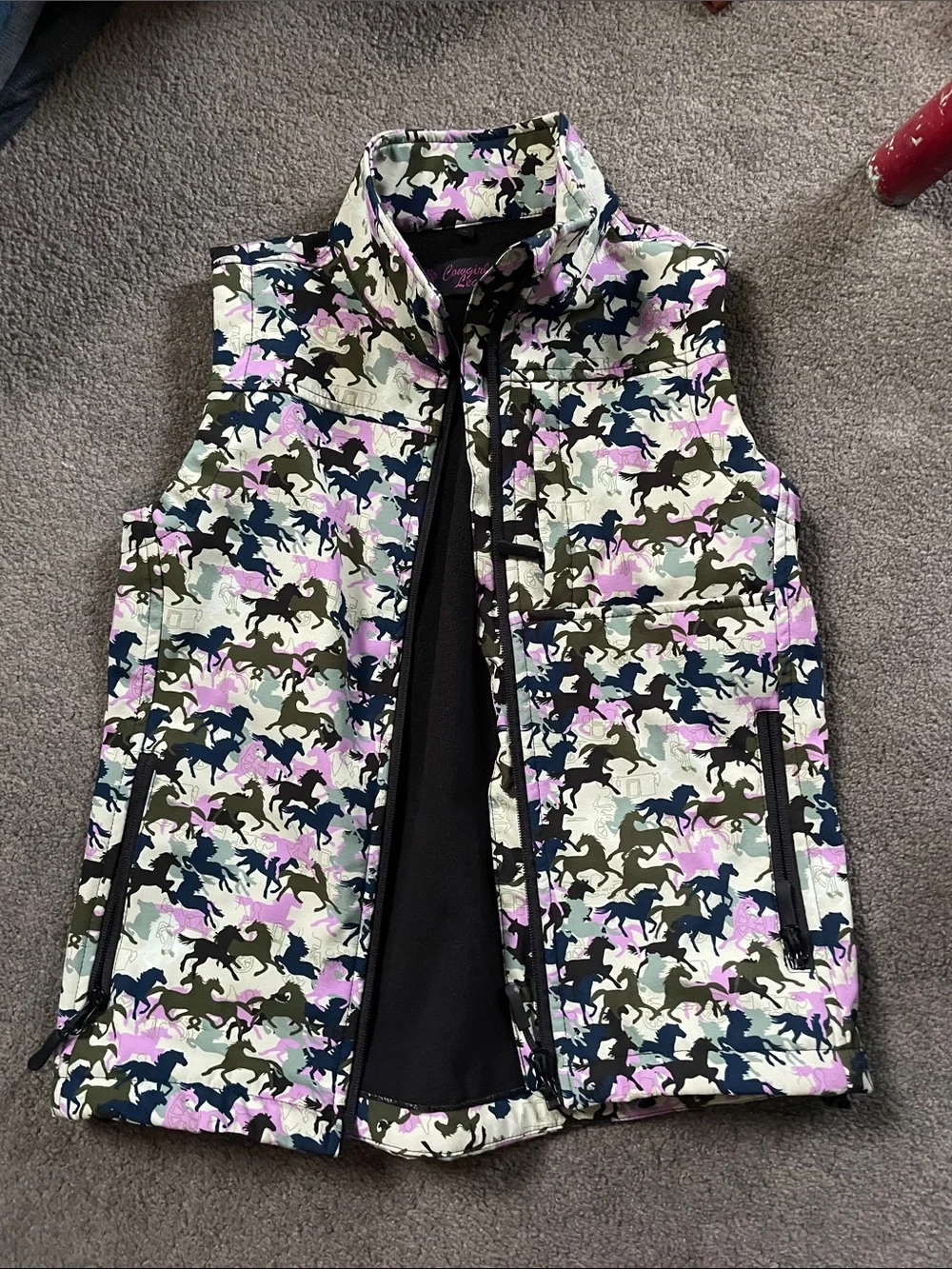 Cowgirl legend girls vest